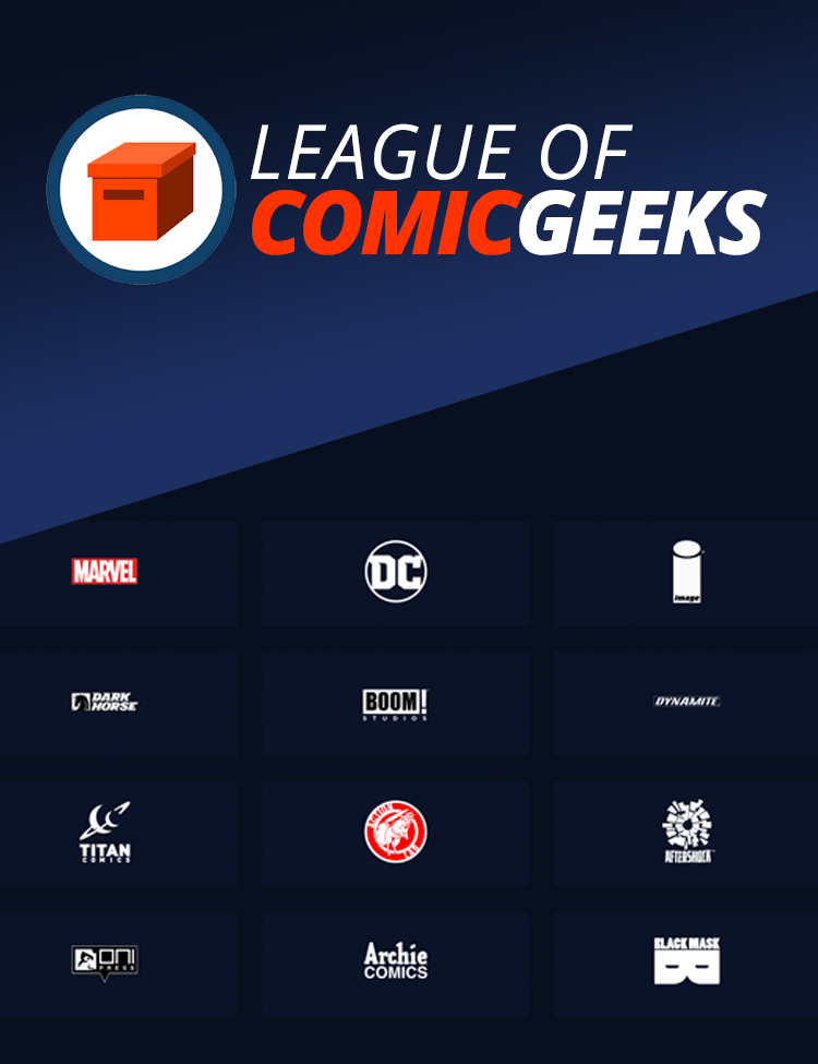 League of Comic Geeks Logo