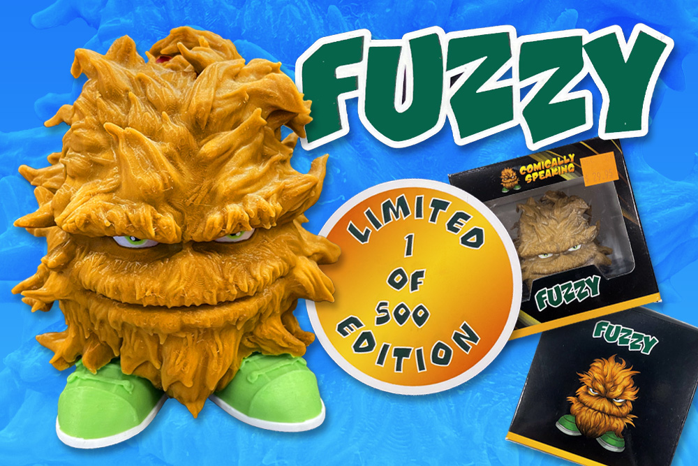 Comically Speaking Fuzzy Pop